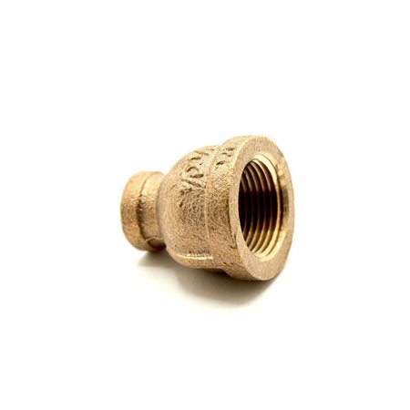 Thrifco Plumbing 1/4 Inch FIP Coupling Brass 9316017